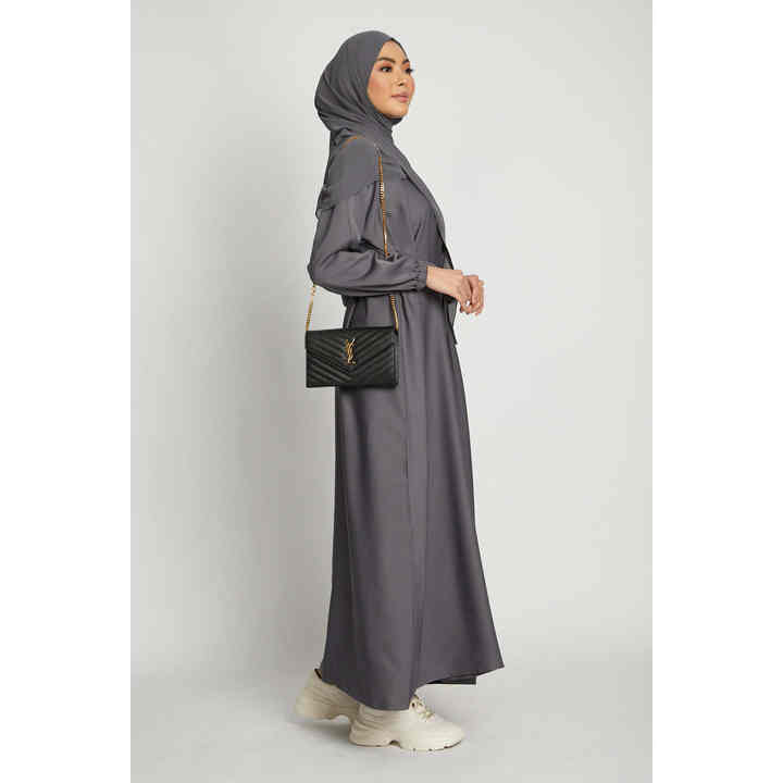 Plain Abaya with 
