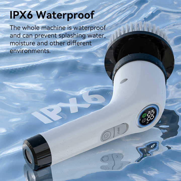 فرشاة تنظيف الحمام الكهربائية مستلزمات حمام