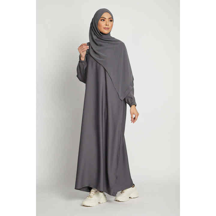 Plain Abaya with 