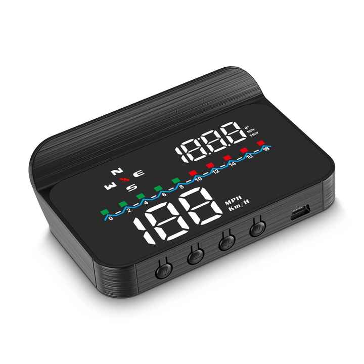 M19 Car Head Up Display GPS Digital Speedometer. 