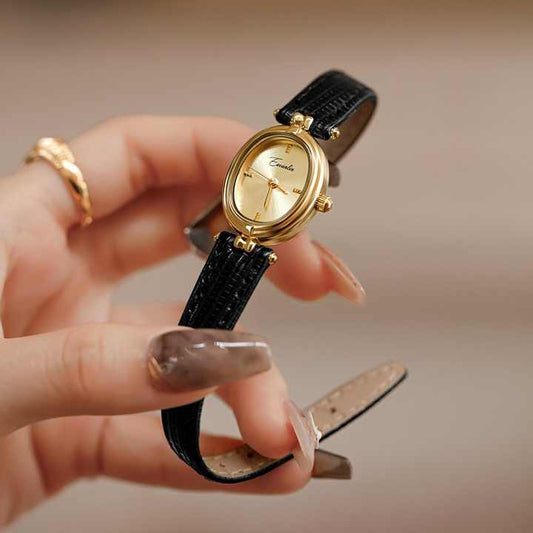Aimgal Customizable Logo French Vintage Quartz Watch 