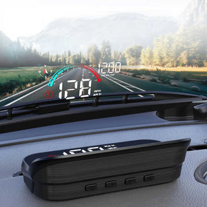 M22 Car Head-Up Display with Digital GPS Speedometer. 