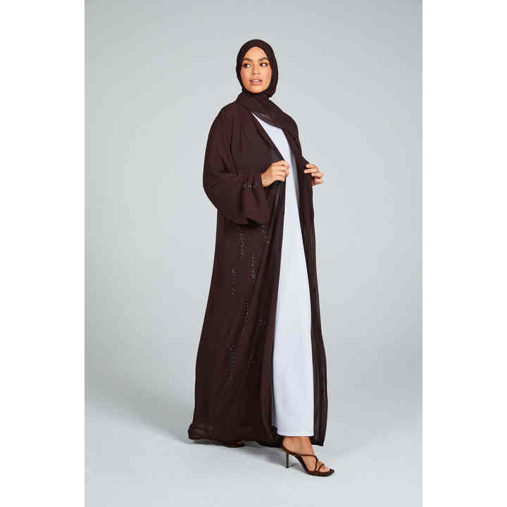 Premium Chiffon - Open Abaya 