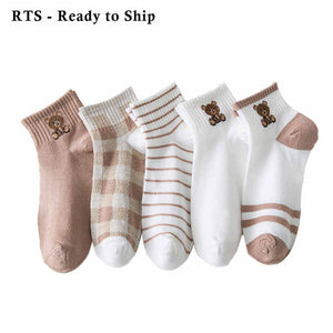 Customizable Ankle-Length Socks with 