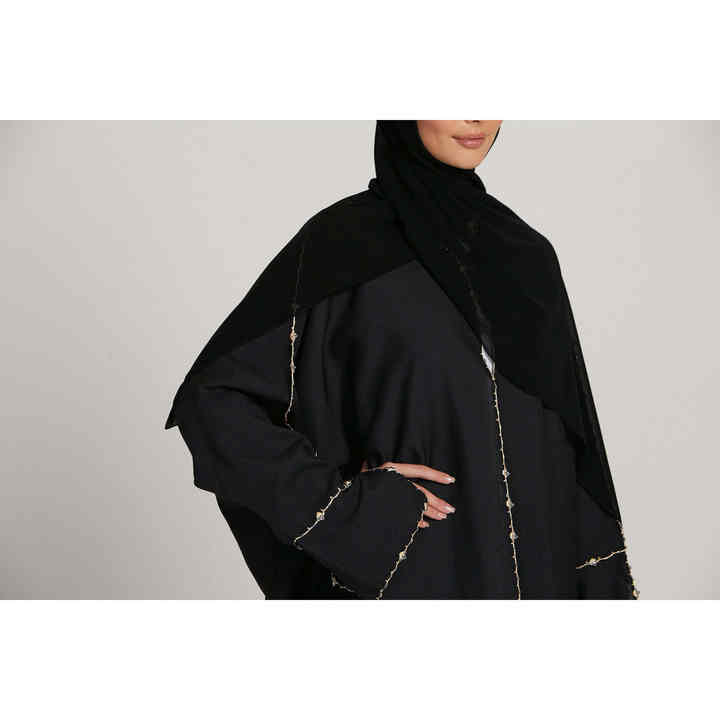 Premium Black - Black Abaya 