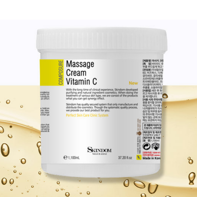 Product Massage Cream Vitamin C Korean product from private label supplier