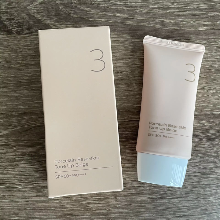 Korean Numbuz NO. 3 Ceramic Foundation Beauty 50 Natural Nude Makeup Cream Brightening SPF 50+ Personal Care Product 