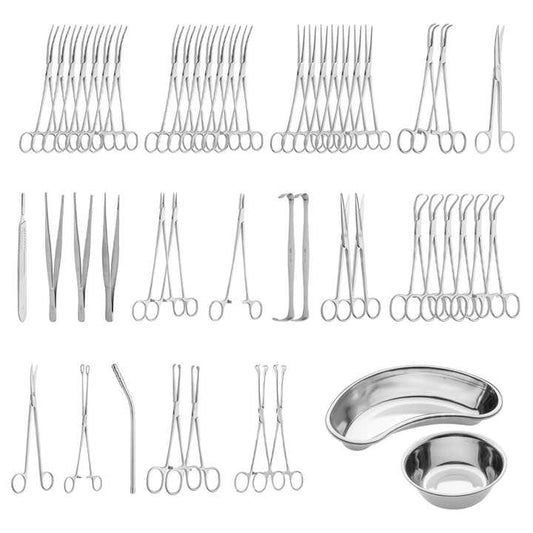 General Surgical Kit for Tracheotomy and Laparotomy First Aid 