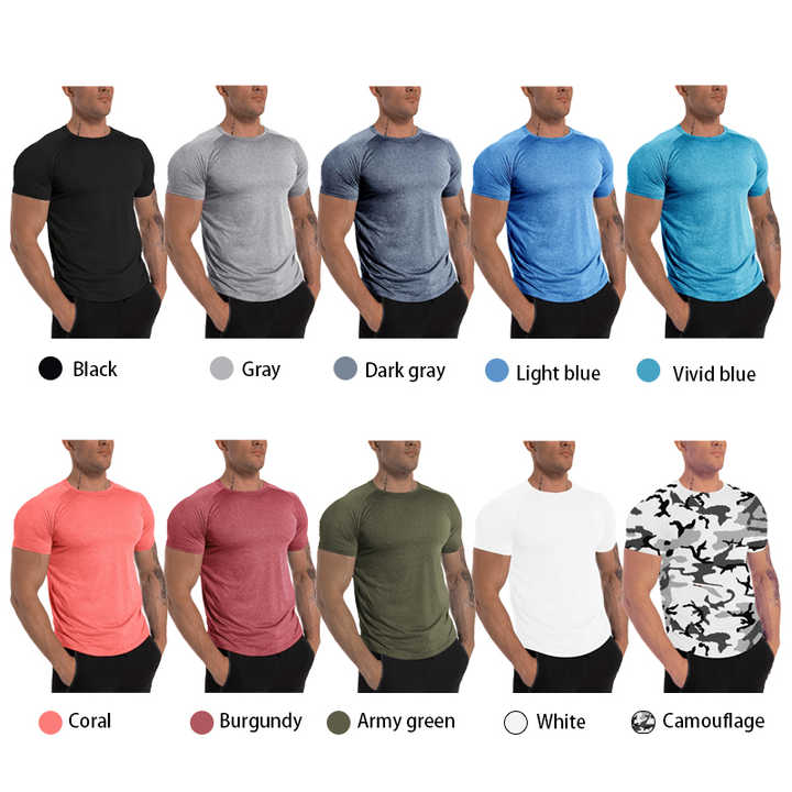 تيشيرت رجالي لياقة بدنية