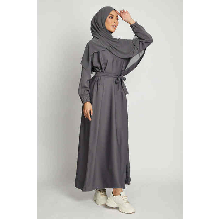 Plain Abaya with 