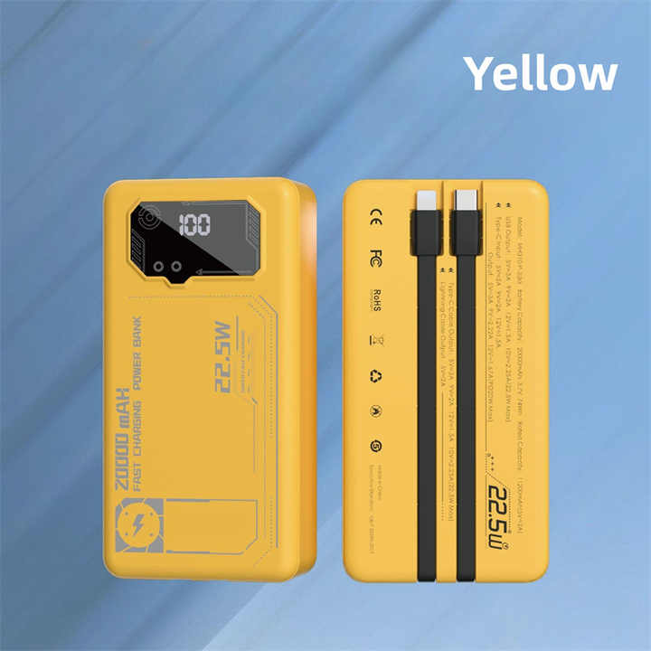 Mika Power Bank with Type C Cable 