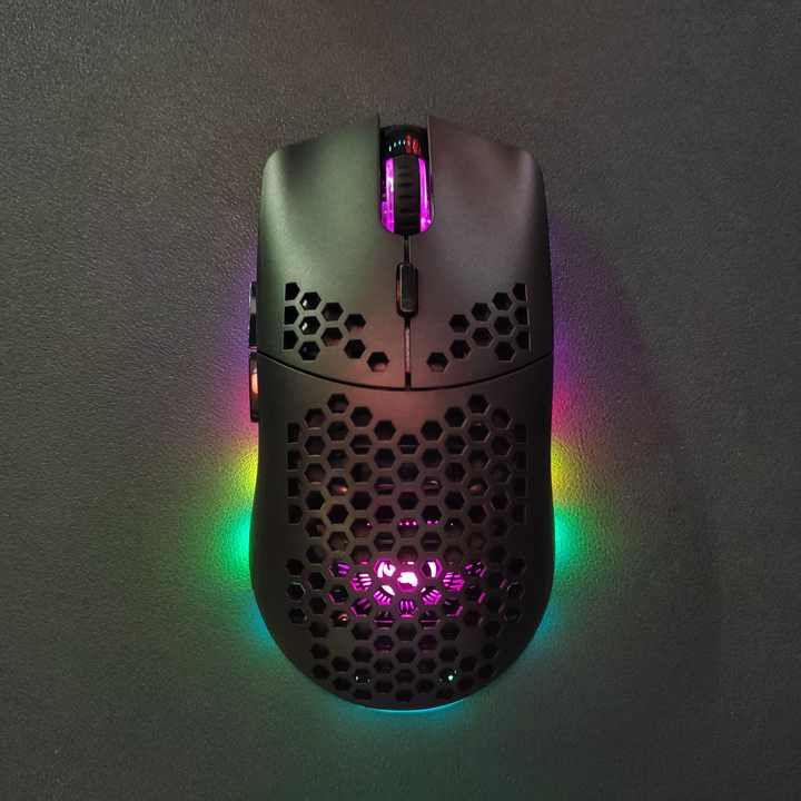 Colorful glowing mouse 