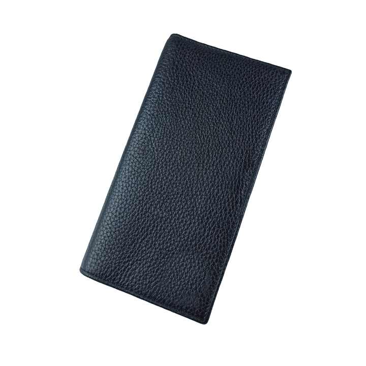 Men's High-Quality, Luxury Long Flat Genuine Leather Wallet 