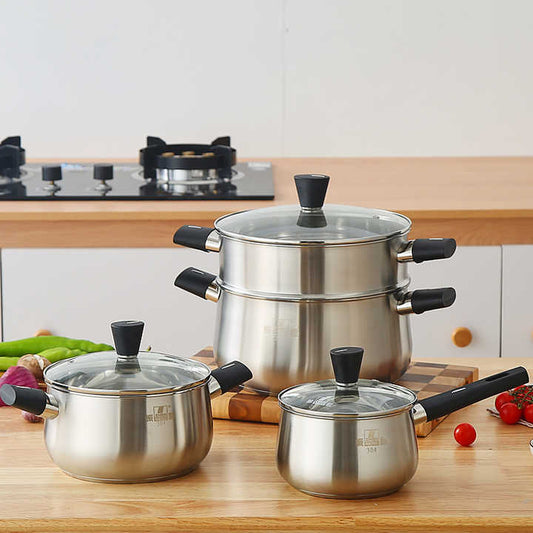 stainless steel soup cookware sets 