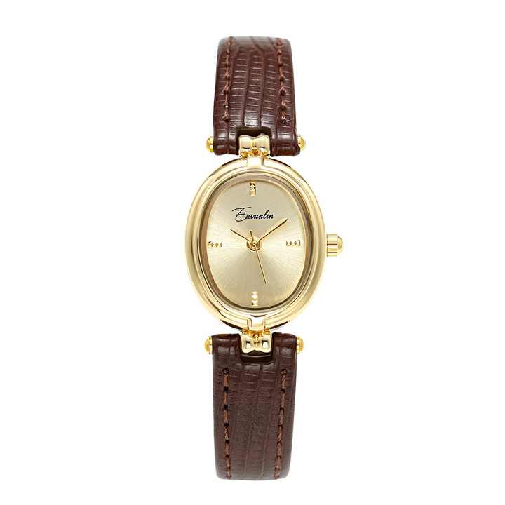 ساعة Aimgal كوارتز فرنسية عتيقة بشعار قابل - Aimgal Customizable Logo French Vintage Quartz