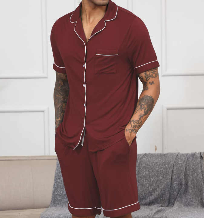 طقم مصارعة رجالي صيفي كاجوال . Men's Summer Casual Breathable