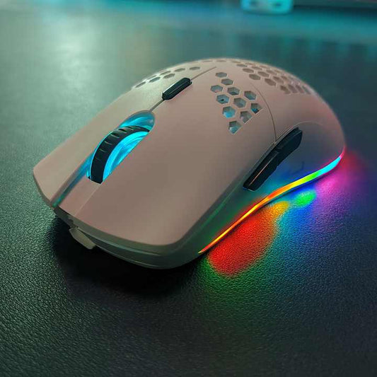 Colorful glowing mouse 