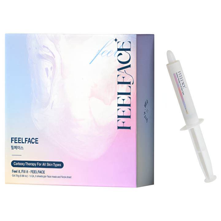 اطقم العنايه - قناع الوجه الورقي من جل العلاج بثاني أكسيد الكربون