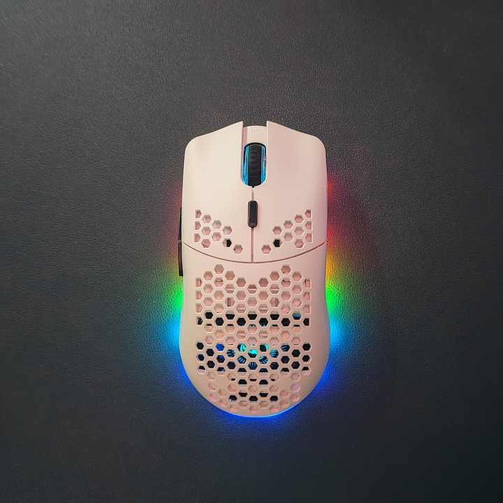 Colorful glowing mouse 