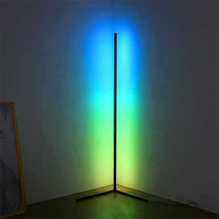 Hot floor lamp lights