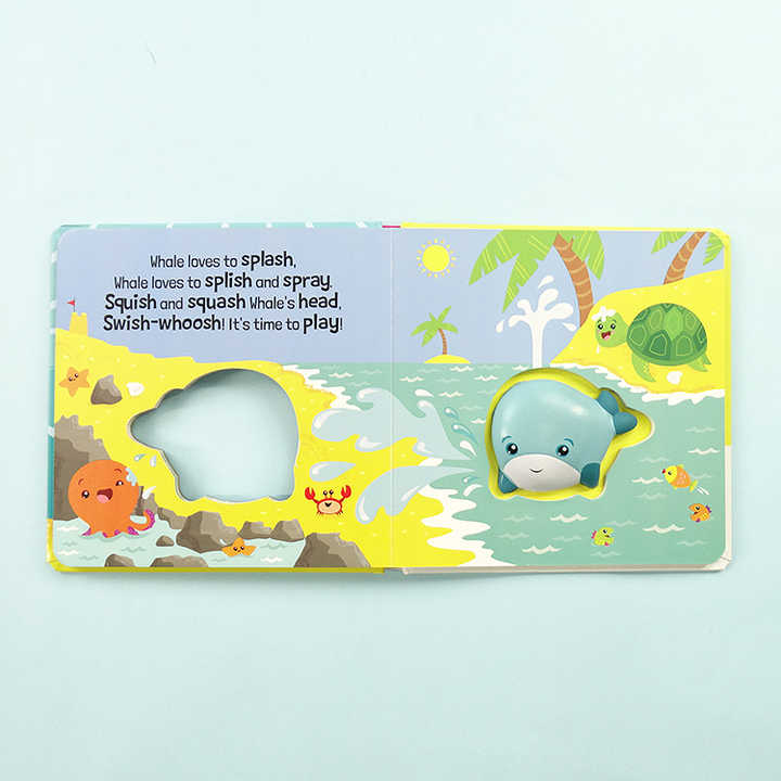 Sponge educational book for children 