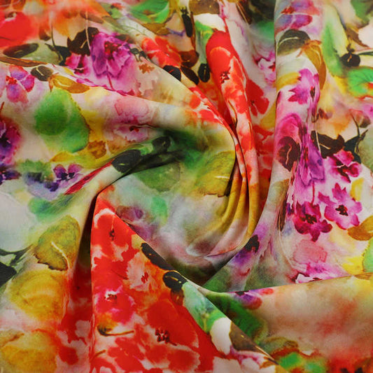 Digital Printing Fabric, Stretch Cotton, 