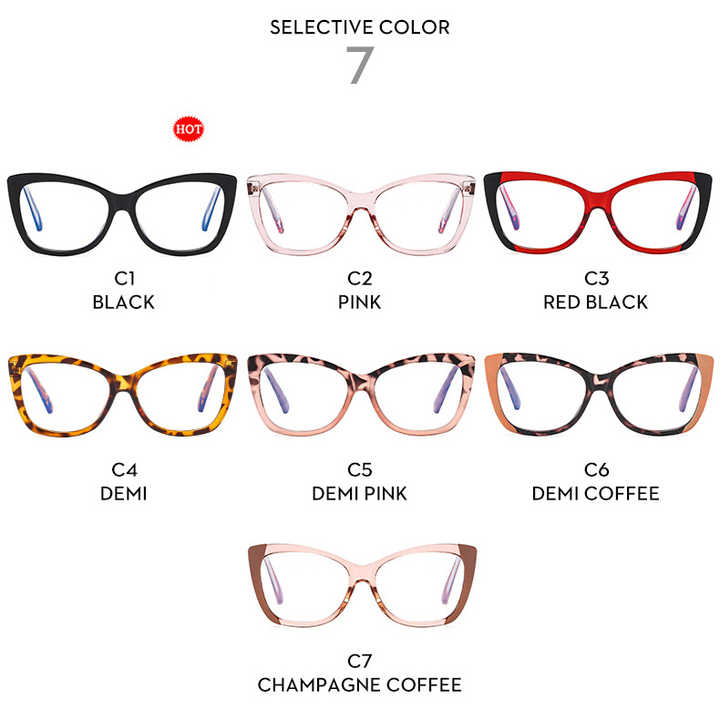 TR90 Women Anti Blue Light Glasses Female Custom Logo Wholesale Gaming Glasses Anti Blue Light Blocking TR90 Women Anti Blue Light Glasses Female Custom Logo Wholesale Gaming Glasses Anti Blue Light Blocking 