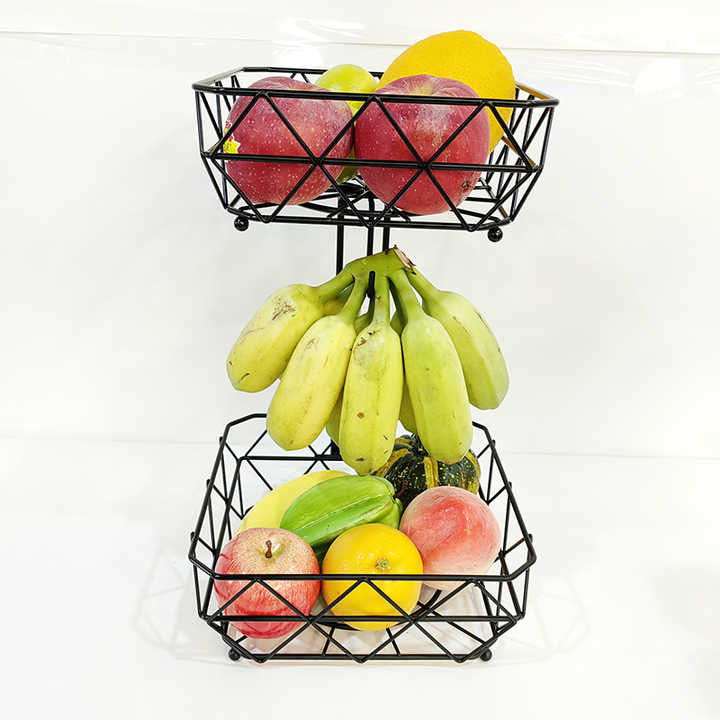 وعاء فاكهة بخطاف الموز ,Fruit bowl with banana hook
