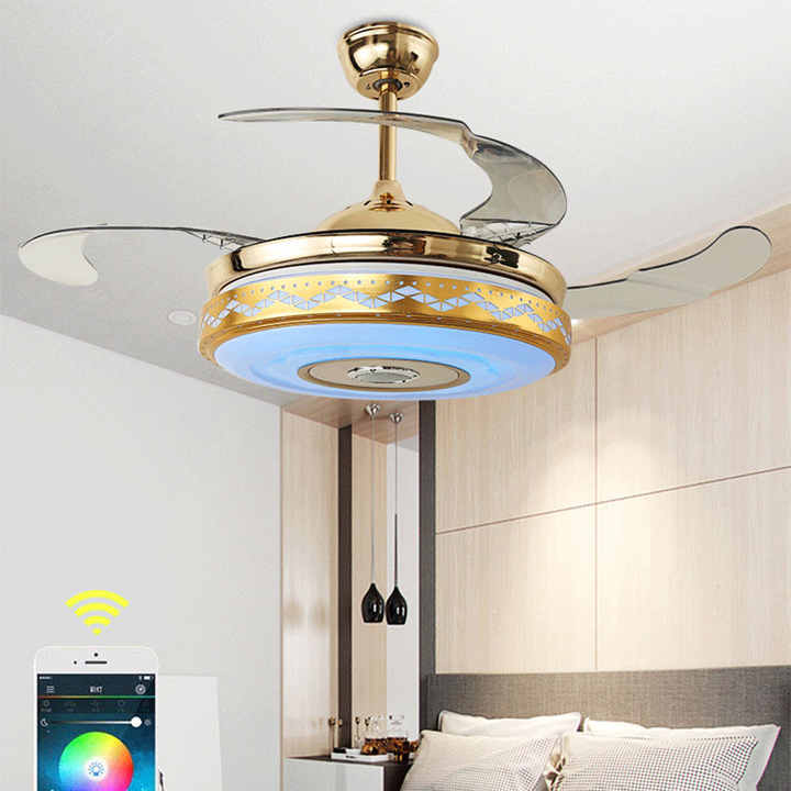 lamps and ceiling fan 