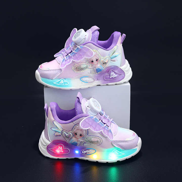 Girls' light sneakers