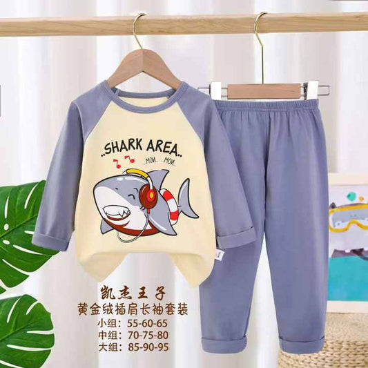Wholesale Autumn Cartoon Cotton Baby Suit 