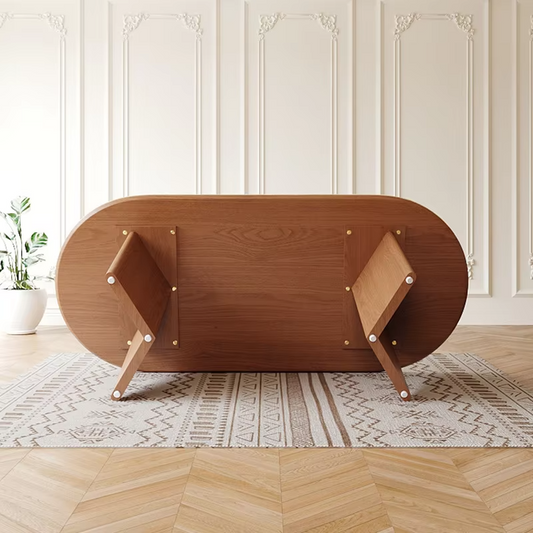 wooden dining table 