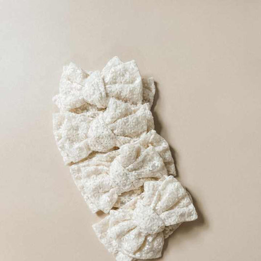 Handmade soft lace hair accessories 