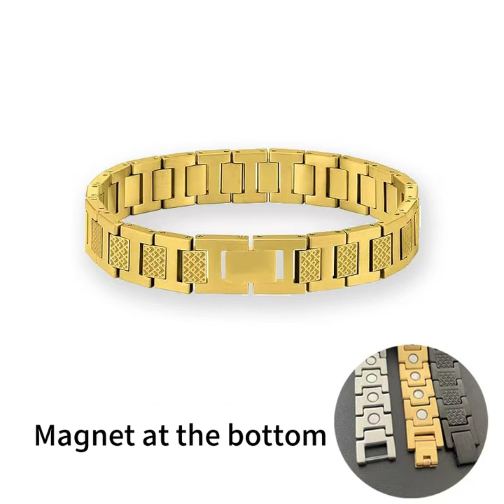Men's Hip Hop Fashion Stainless Steel Watch 