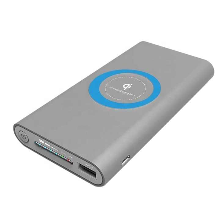 Power bank that supports wireless charging 