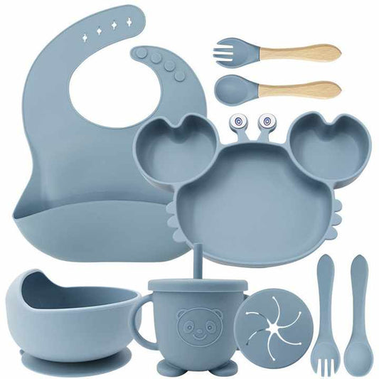 Best Selling Silicone Baby Food Set. 