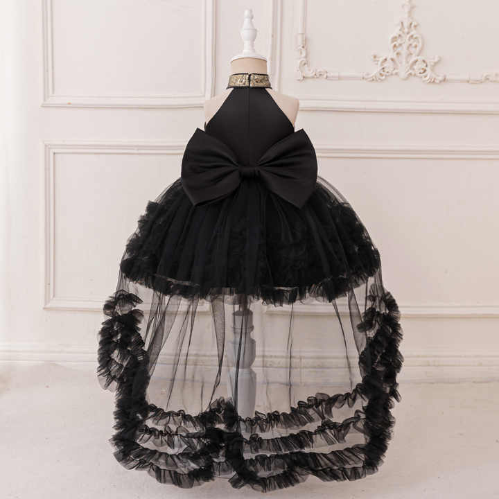 Girl Fluffy Dress Flower Baby