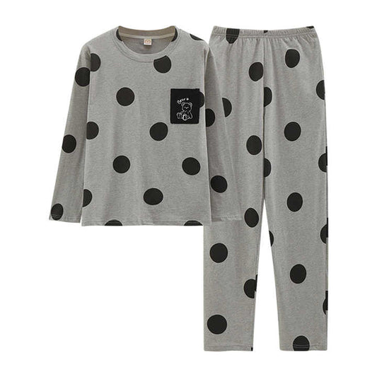 Women's Long Sleeve Satin Blouse Nightgown Suit Factory Direct Supply Cheap Price for Summer 