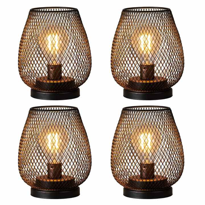 Nordic Artificial Bird Cage Desk Lamp Decorative 