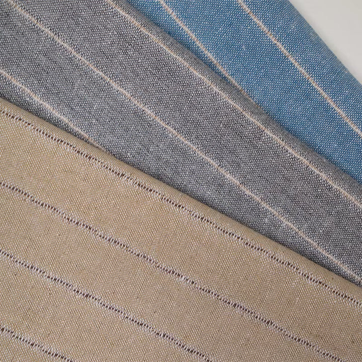 Men and Women Apparel, I-قماش متوسط الوزن من مزيج الكتان والقطن