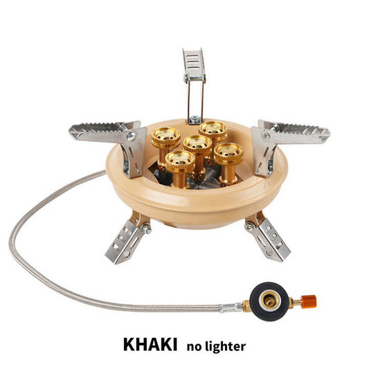 16 kW Folding Gas Stove with Five Oven Core. 
