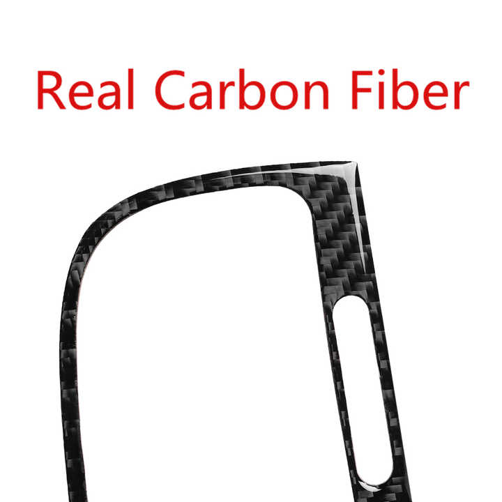 سيارة الكربون الألياف مركز التحكم الهواء منفذ . Carbon Fiber Car Center Control Air Outlet
