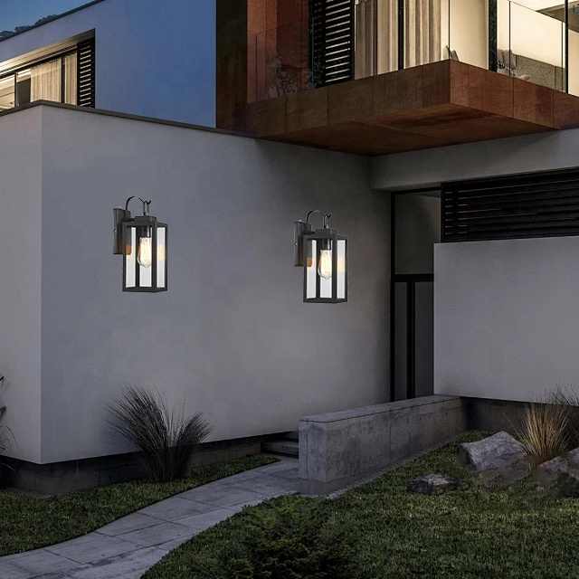 wrought iron wall lamp 