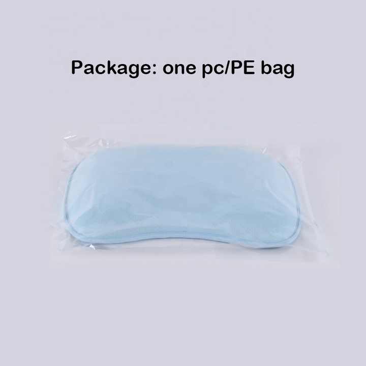 Organic Cotton Portable Memory Foam Head Pillow 