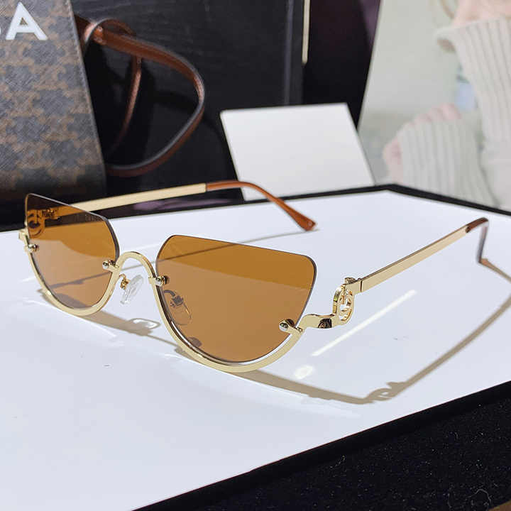 Metal Sunglasses Women 