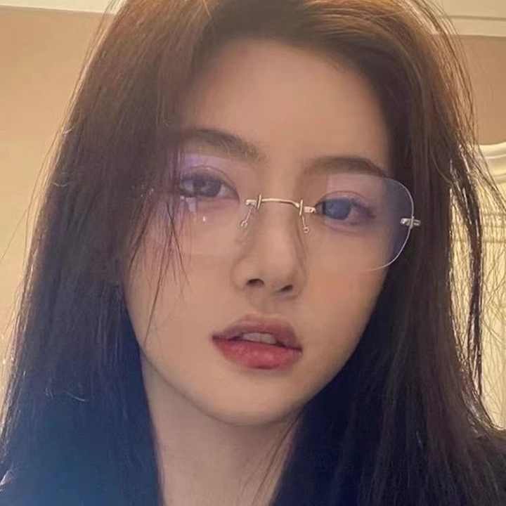 Women Glasses Metal Frame-Japanese Eyeglasses 