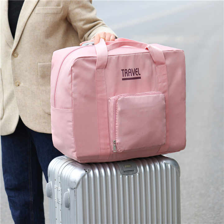 Foldable Travel Bag Organizer Pack Oxford Weekend Bag Lightweight Designer Luggage Bags 