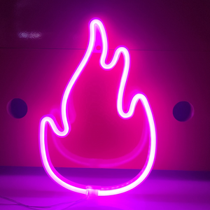 neon light logo 