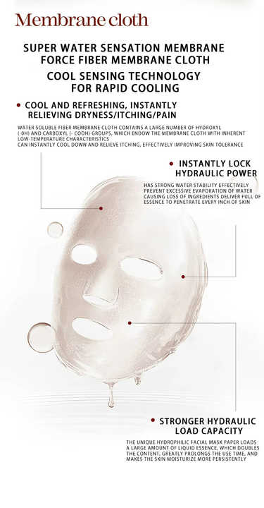 اطقم العنايه -  قناع وجه هيدروجيل بحقن الكولاجين