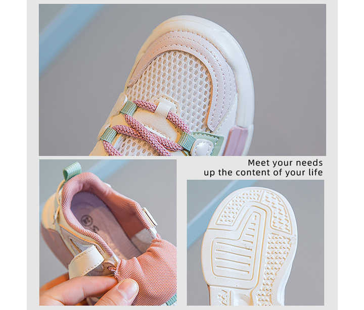 Boys Sports Shoes Children Boys Grey Slip On Kids Shoes Brand Sneakers 